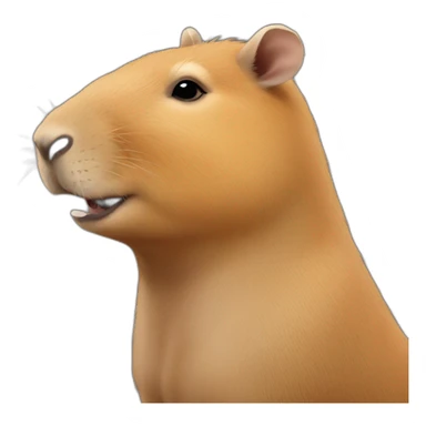 Gay capybara sticker