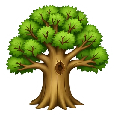 single big Tree with branches  sticker