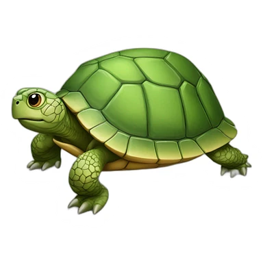 Tortue sur un ceval sticker