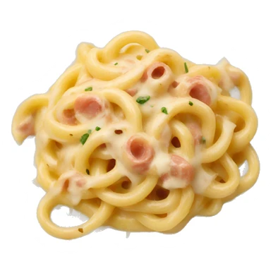 creamy carbonara sticker