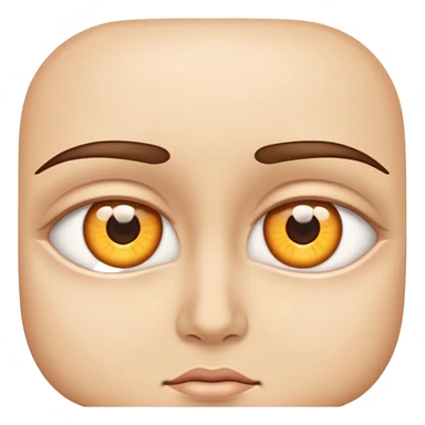 eyes looking in opposite directions sticker