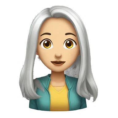 2 amigas rubias abrazandose sticker