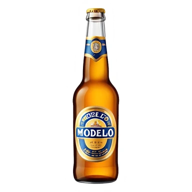 modelo beer sticker