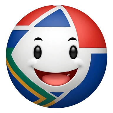 south africa countryball sticker