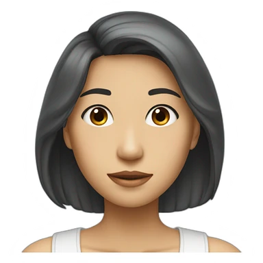 穿大衣的女青年 sticker