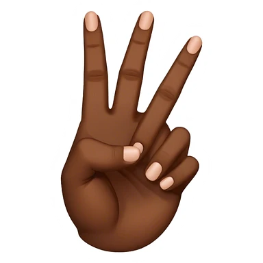 Middle finger bird sticker