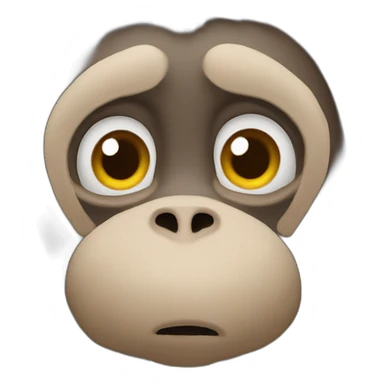 Donky-monky sticker