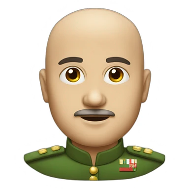 bald-italian-dictator sticker