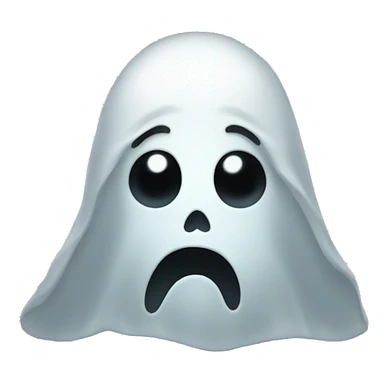 Ghost emoji sticker