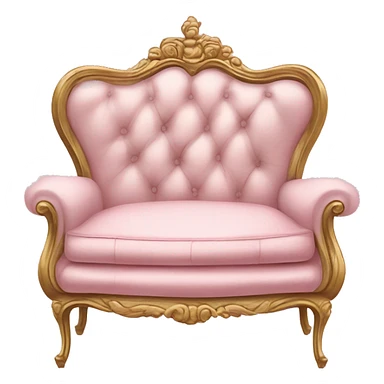 Marie Antoinette style furniture sticker
