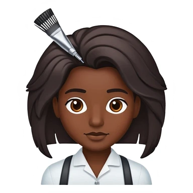 hair dresser sticker