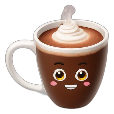 Chocolat chaud sticker