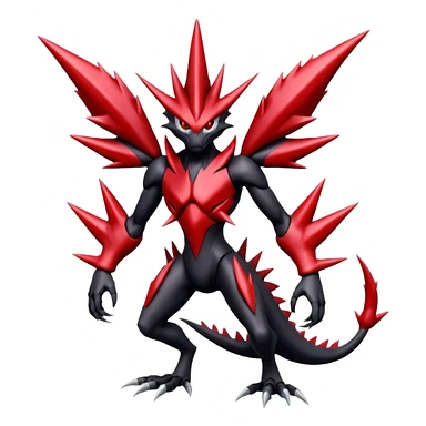 Scizor-Bisharp-Darkrai-Fakémon-hybrid-creature (full body)  sticker