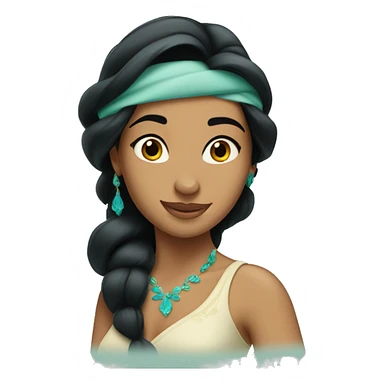 disney jasmine sticker