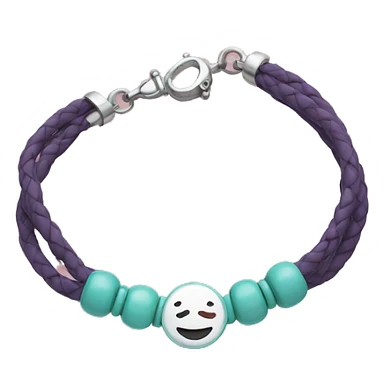 Bracelet and happy  sticker