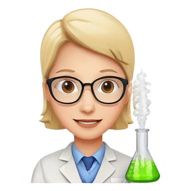 весела доброзичлива вчителька хімії завждт добра і спаведлива sticker