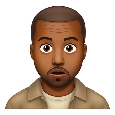 Kanye West with fart sticker