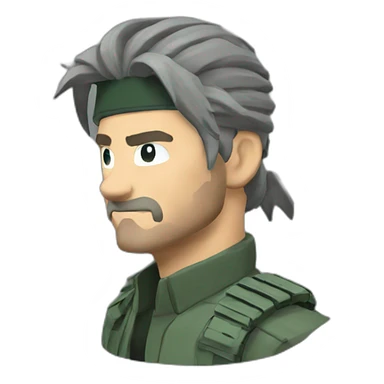 Solid snake  sticker