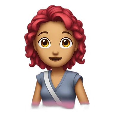 Kiki tout dur sticker