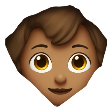 brown haired girl snuggled up in a blanket sticker