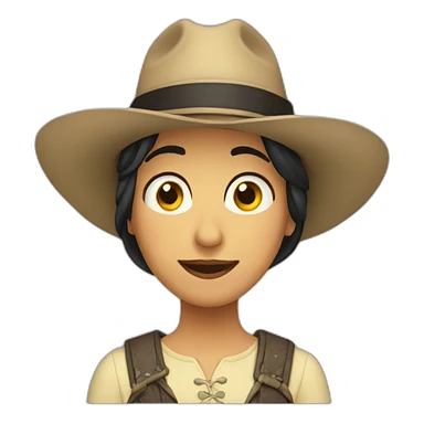 Rana vaquera  sticker