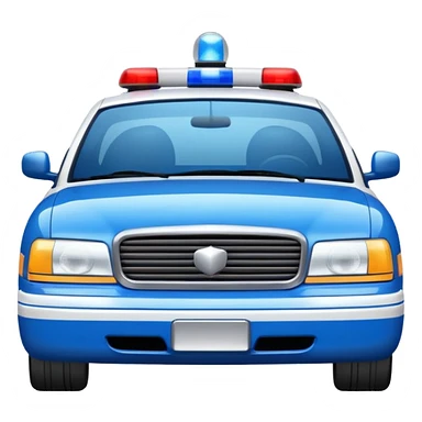 police car sticker