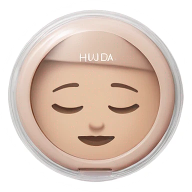 Huda beauty powder  sticker