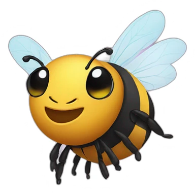 Boo bees sticker