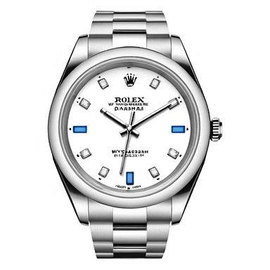 rolex wysadzany diamentami sticker