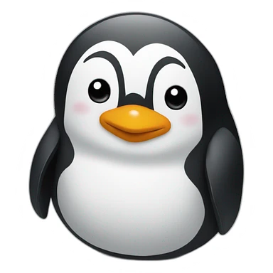 penguin gambling sticker