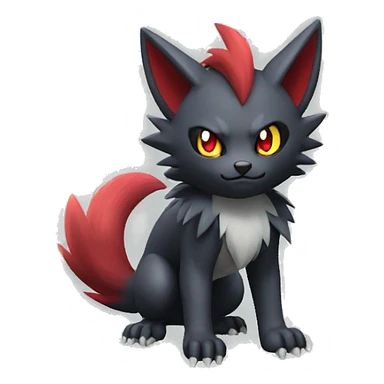 Litten-Zoroark full body sticker