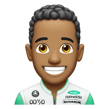 Lewis Hamilton Happy sticker