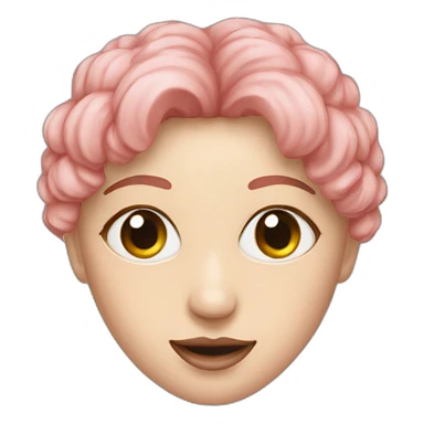 Labia majora drawing sticker