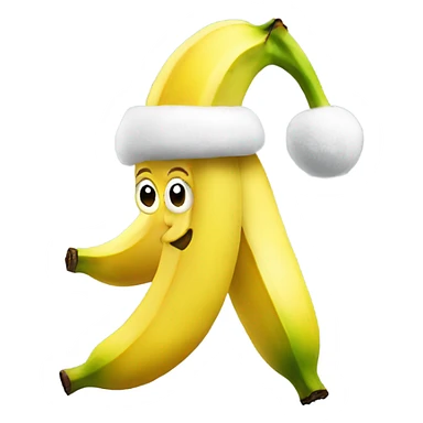 Banana santa  sticker
