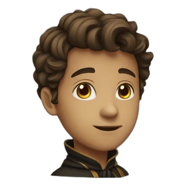 Young wizard sticker