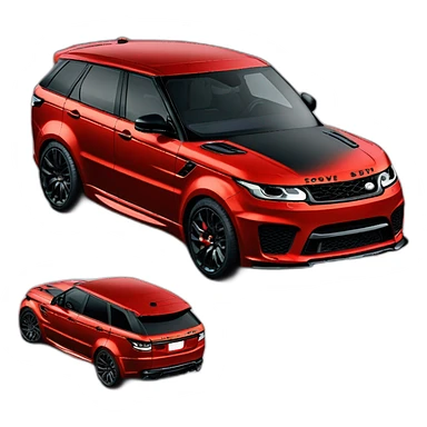 Range rover sport svr 575 horsepower sticker