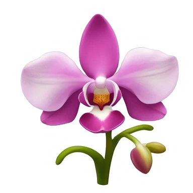 Orquídea pink sticker