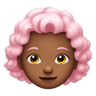 Baby pink hearts sticker