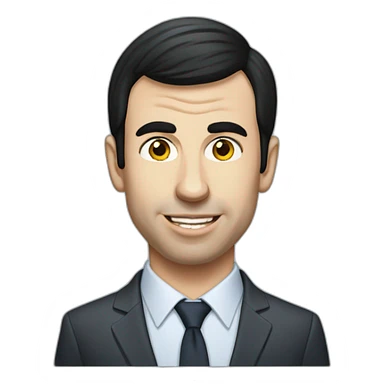 Nathan fielder top Canadian business man sticker