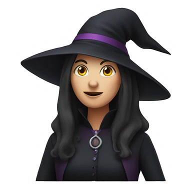 Agatha witch sticker