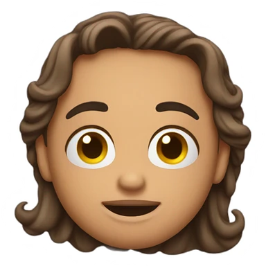 Emoji feliz beso sticker