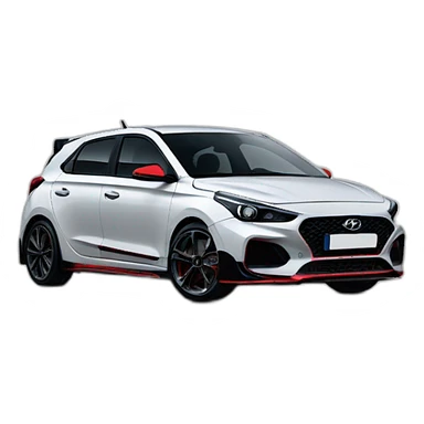 hyundai i20 n sticker