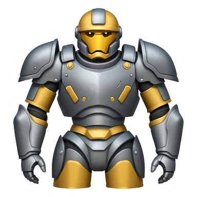 Battle armour suit sticker