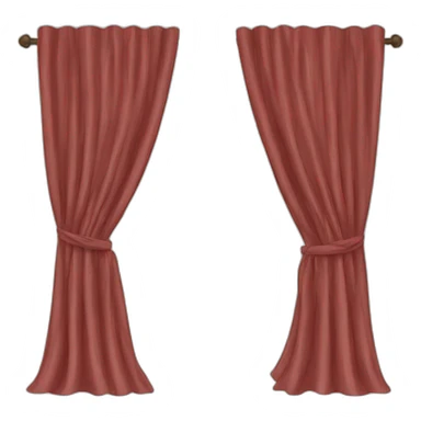 Curtain sticker