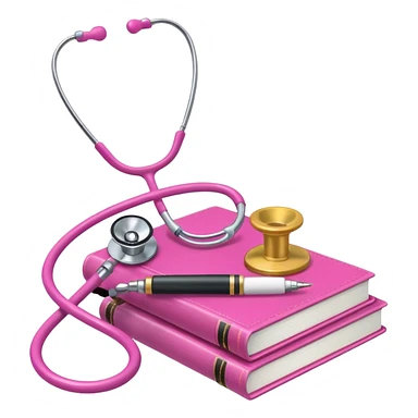 medical school study girly items  sticker