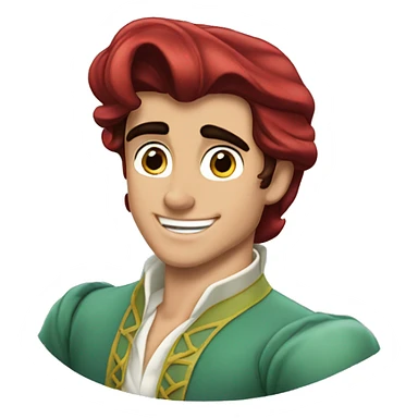 Prince Eric and Ariel sticker