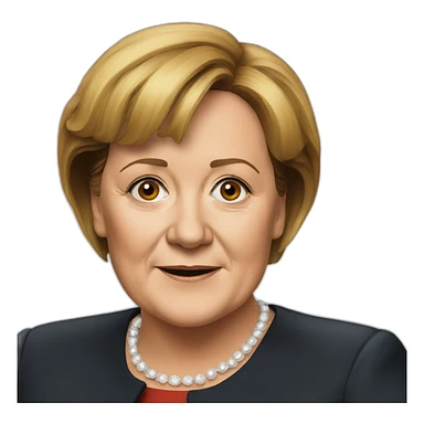 Merkel sticker