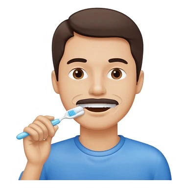 create a hand drawn icon fine line style with a men doing habits sticker