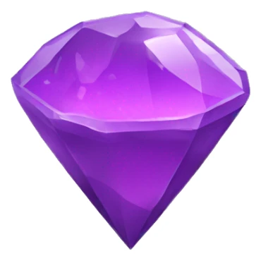 purple gem powder sticker