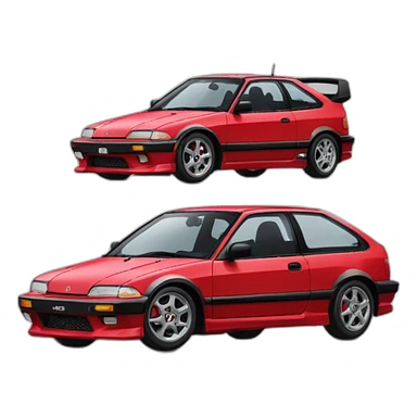 honda civic eg6 sticker